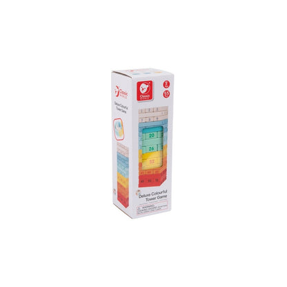 Classic World - Deluxe Colourful Stacking Game - 55pcs