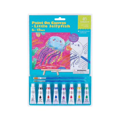 TookyToy - Paint On Canvas - Little Jellyish