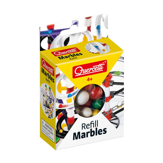 Quercetti - Marble Refill: 60 Marbles