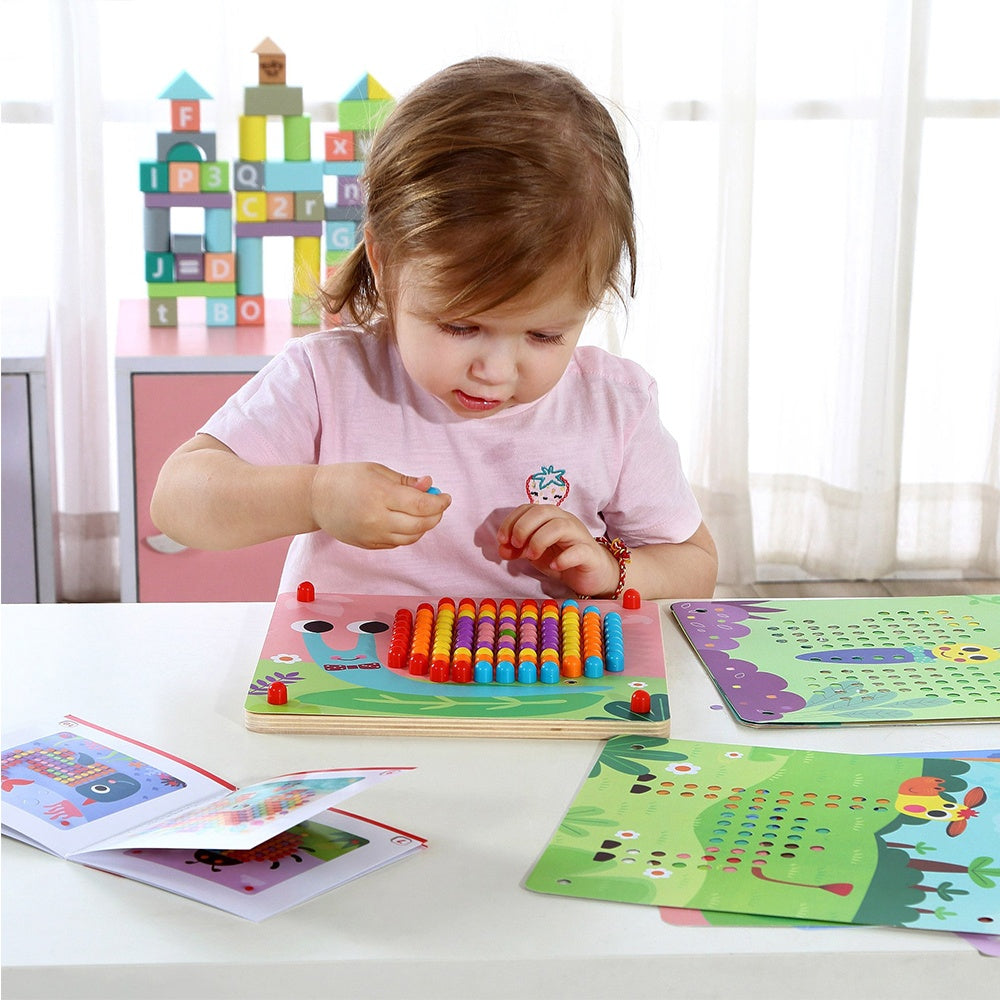 TookyToy - Pattern Pegs - Small