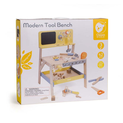 Classic World - Pretend & Play - Modern Tool Bench