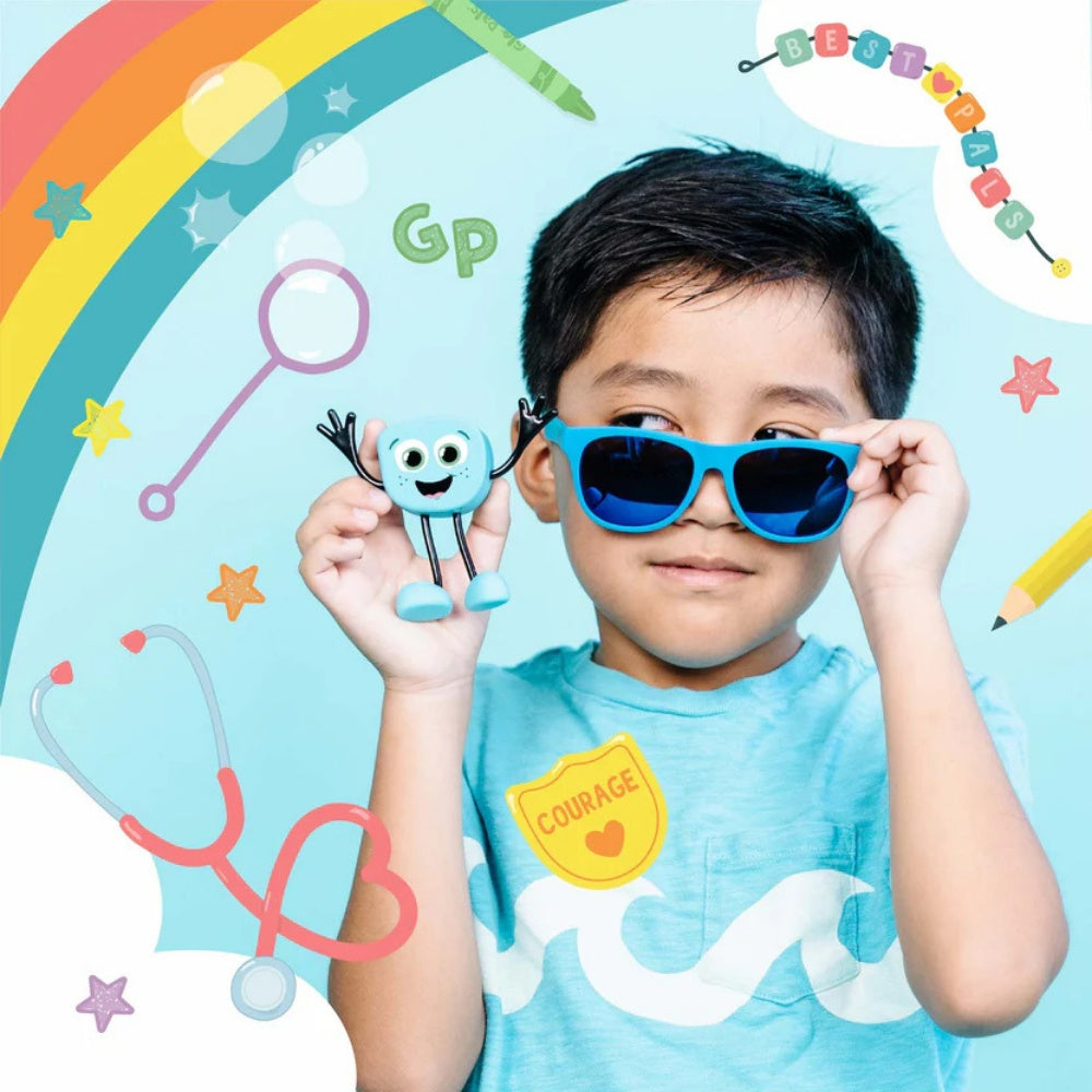 Glo Pals - Water Activated Light-Up Sensory Toys - Blair