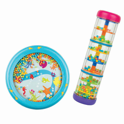 Halilit - Music Instrument for Babies & Toddlers - Shake 'n Roll Set of 2-**