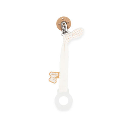 Kaloo - Pacifier Clip - Cream