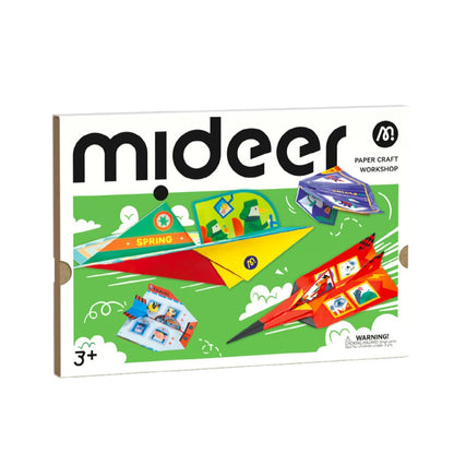 Mideer - Origami Paper Craft Kit: Flight Diary