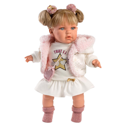 Llorens - Baby Girl Doll with Clothing & Accessories: Julia - 42cm