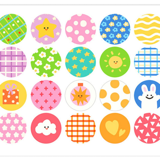 Jar Meló - Dot Sticker Stamper & Reusable Stickers - 600 Pieces