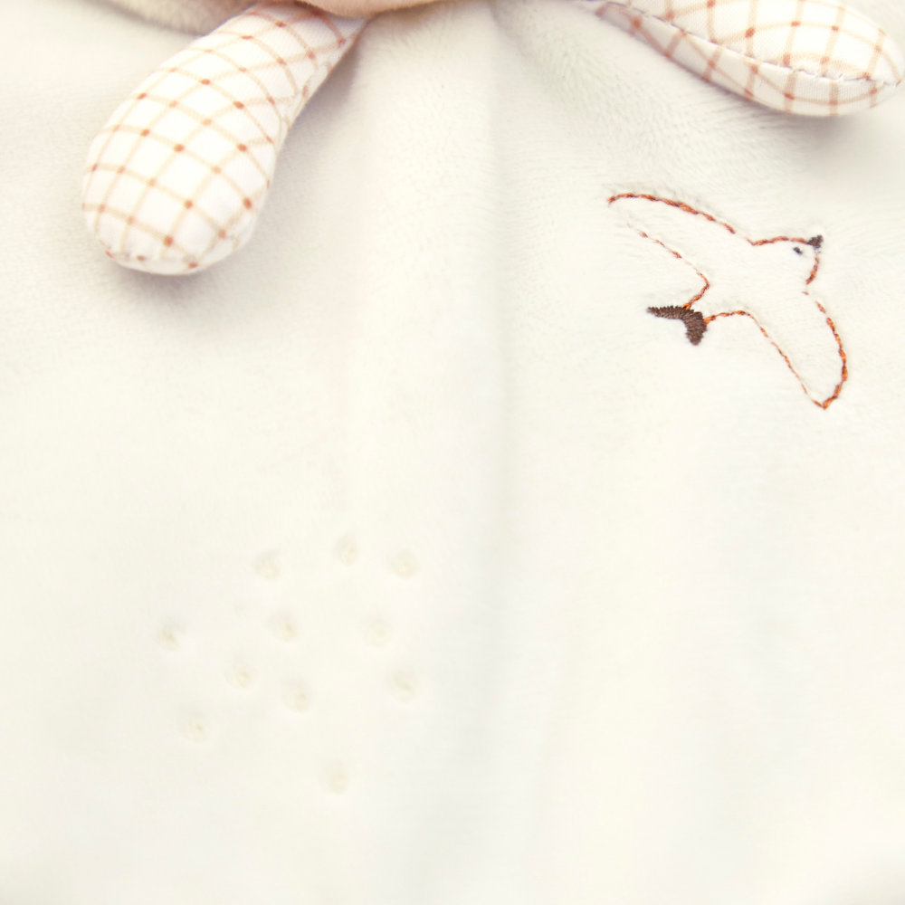 Kaloo - Comforter - Cream Round Rabbit