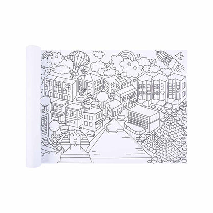 TookyToy - Colouring Roll - Cities Around The World