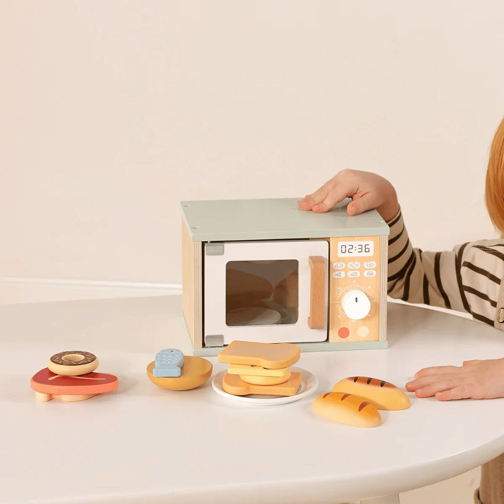 TookyToy - Pretend Play Microwave Oven Toy Set