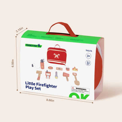 TookyToy - Pretend Play Little Firefighter Play Set