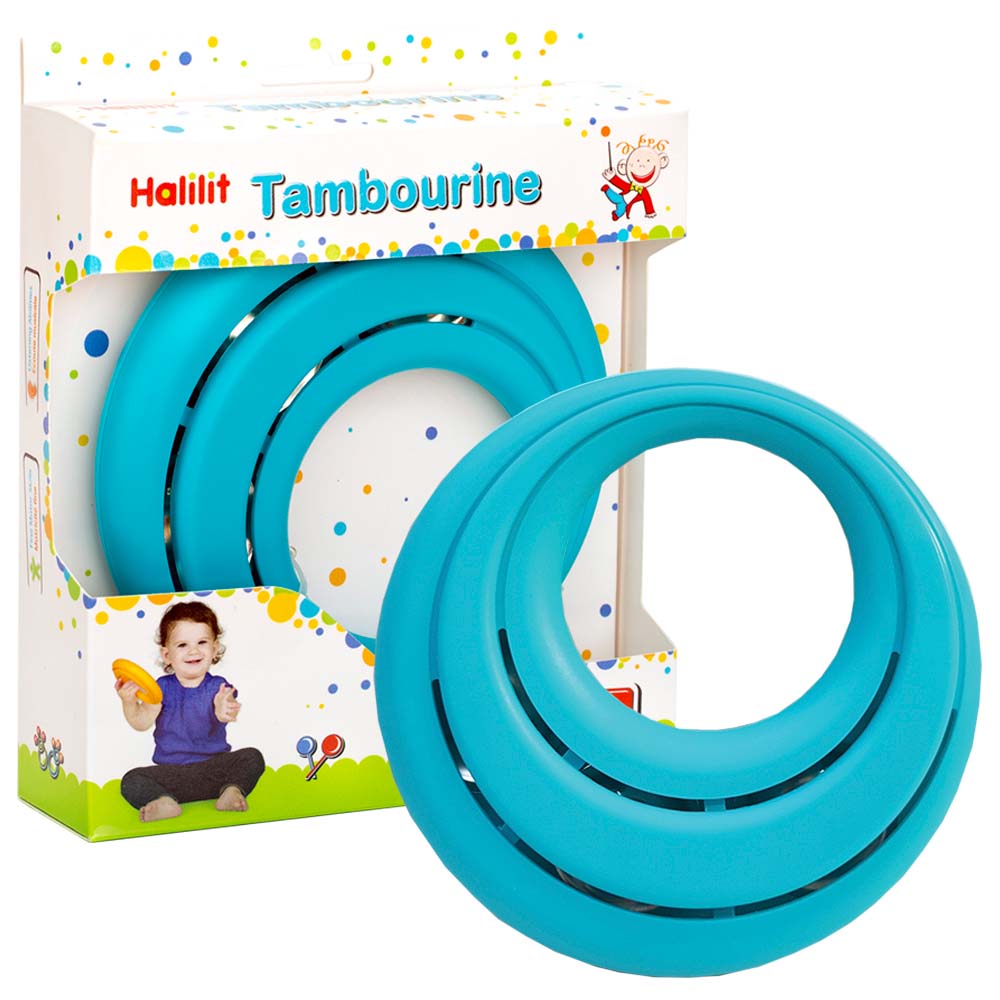 Halilit - Music Instrument for Babies & Toddlers - Tropical Tambourine -**