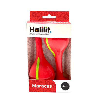 Halilit - Music Instrument for Babies & Toddlers - Maracas 2 pcs -**