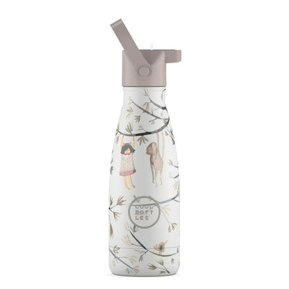 Cool Bottles - Kids Triple-Insulated Water Bottle - Hanging Friends 260ml