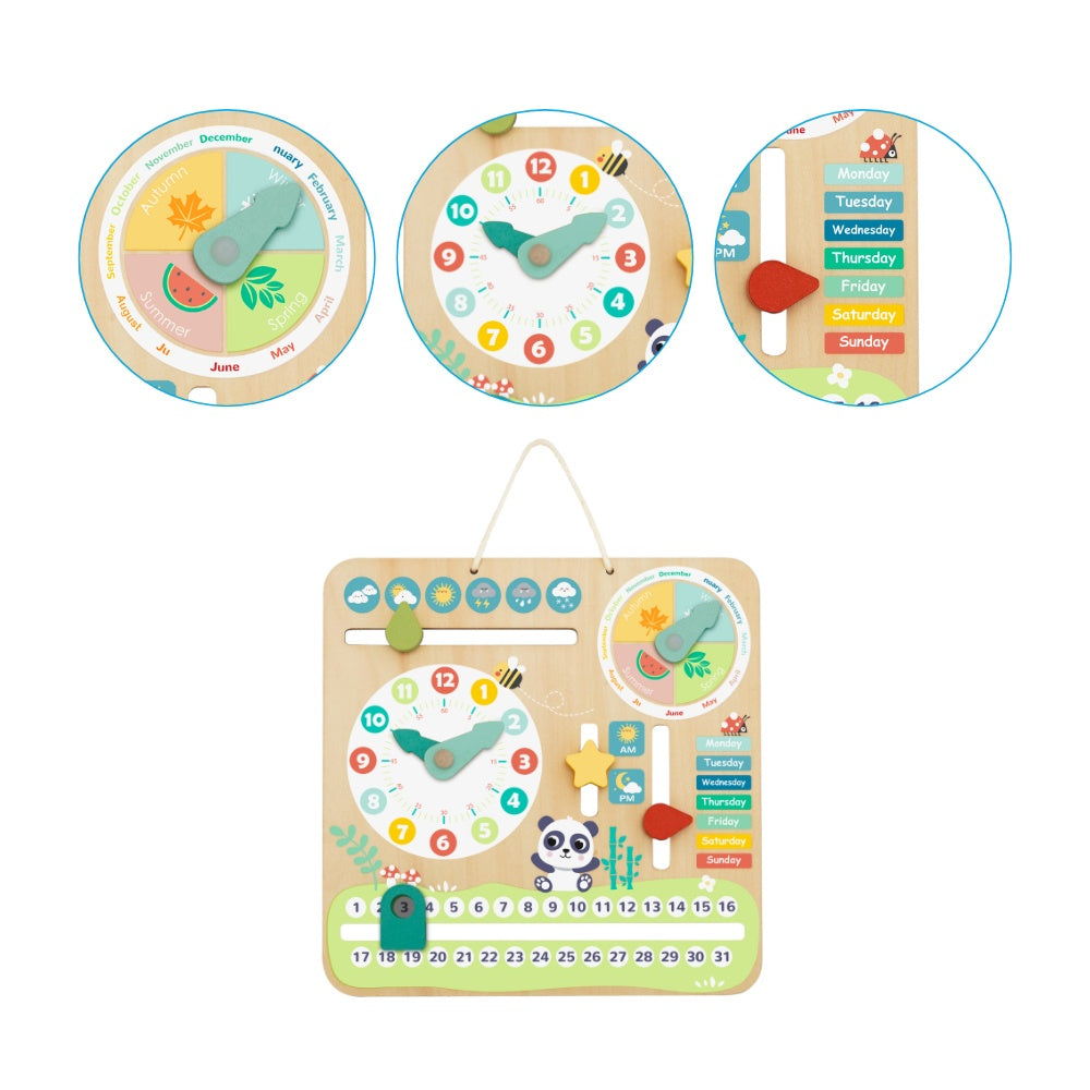 hi Pando - Interactive Wooden Time and Seasons Calendar