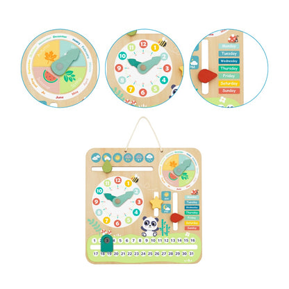 hi Pando - Interactive Wooden Time and Seasons Calendar