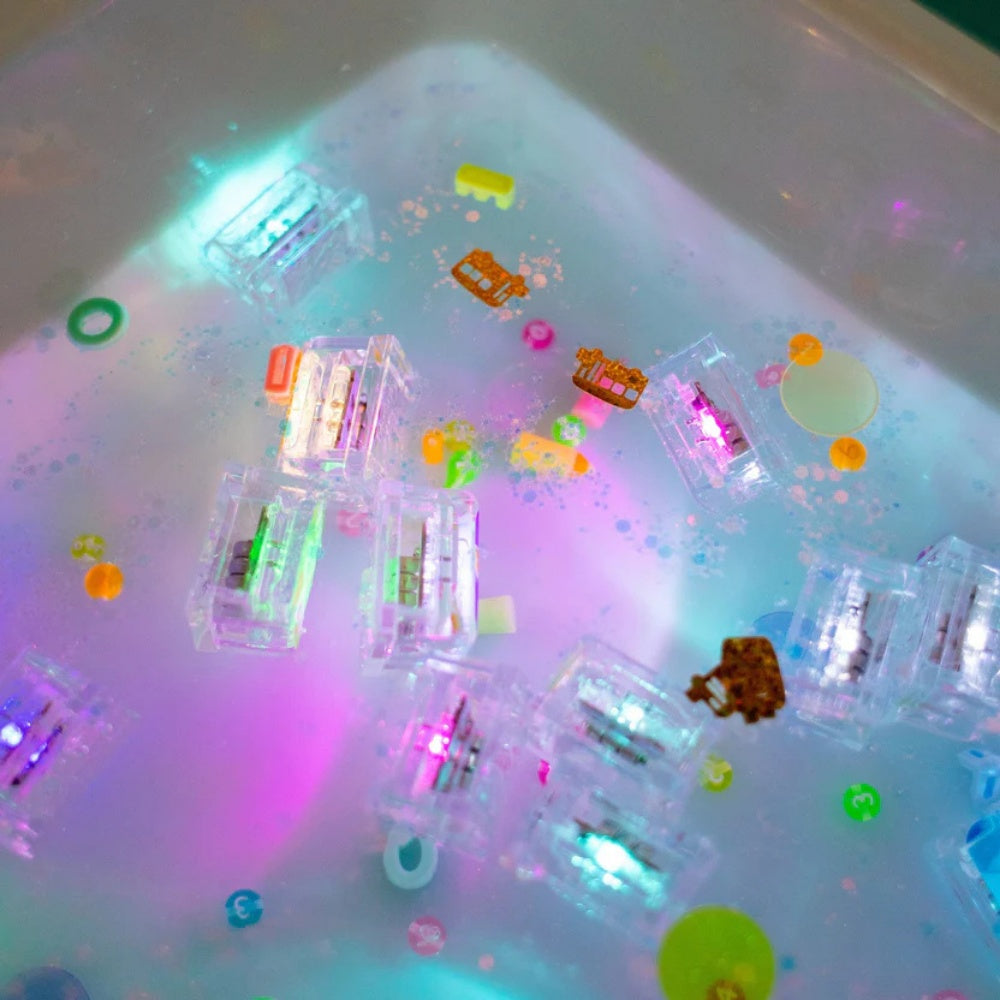 Glo Pals - Water Activated Light-Up Sensory Toys - Party Pal (4 Pack)