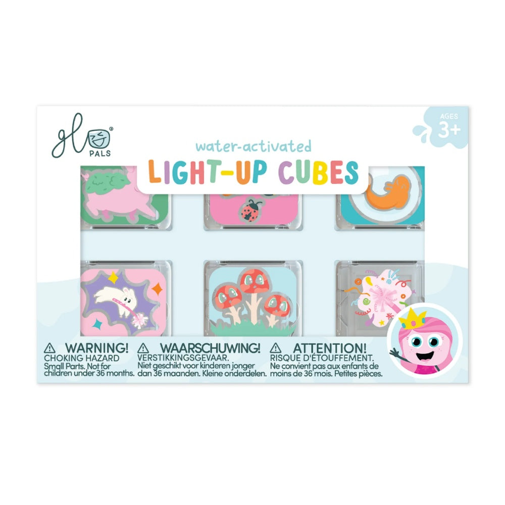Glo Pals - Water Activated Light-Up Sensory Toys - Princess Ida (6 Pack)