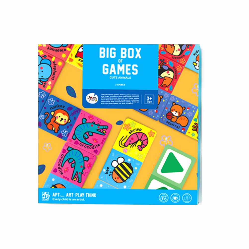 Jar Meló - My First Educational Game Set - 3-in-1 Memory, Dominoes & Bingo