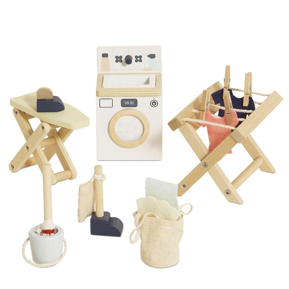 Le Toy Van - Dolls House Furniture: Laundry Room - 16pcs