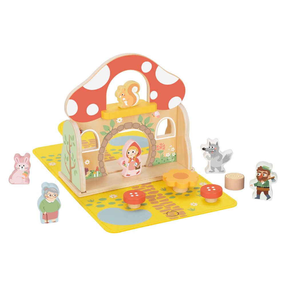 TookyToy - Little Red Riding Hood Story Box Play Set