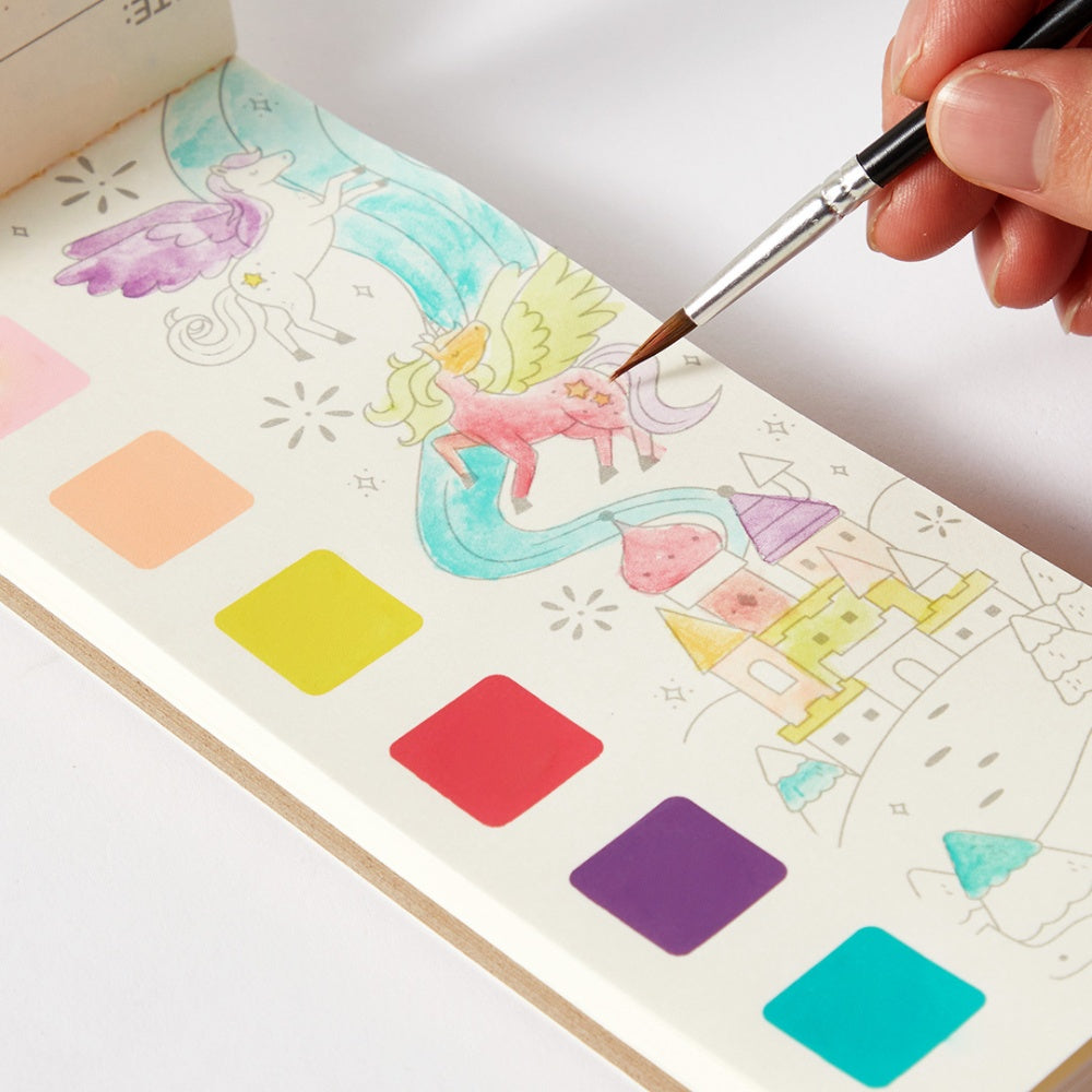 Mideer - Watercolour Painting Set - Travel Size - Unicorn Legend