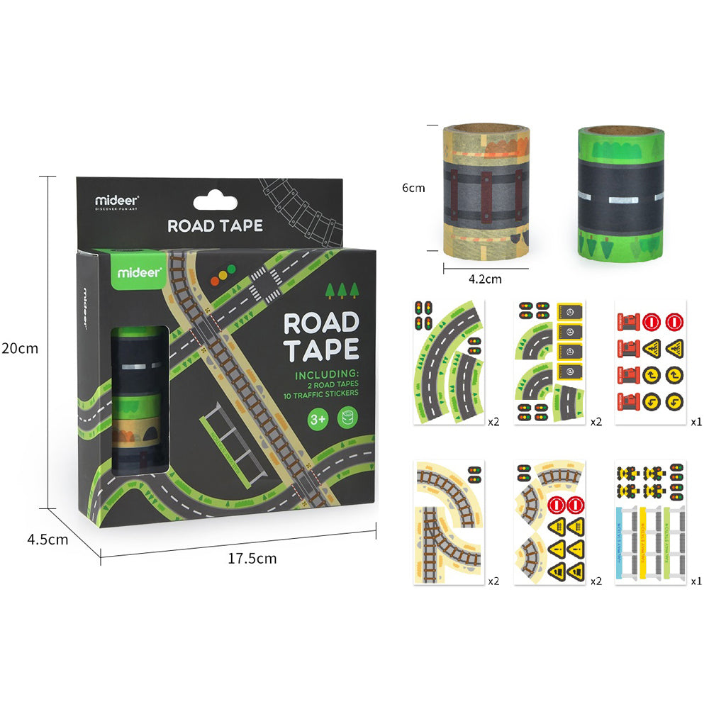 Mideer - Road Tape - 2pcs
