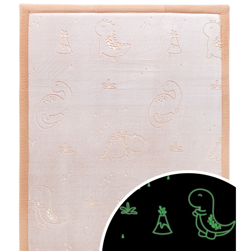 Hakuna Matte - GlowCloud Play Mat Carpet Glow in the Dark - Dinosaurs 170 x 120 x 2.5 cm