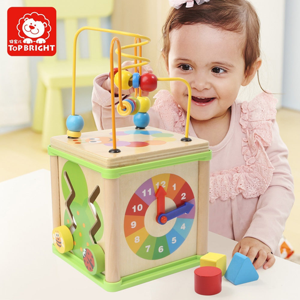 TopBright - Garden 5 in 1 Activity Cube - Spring