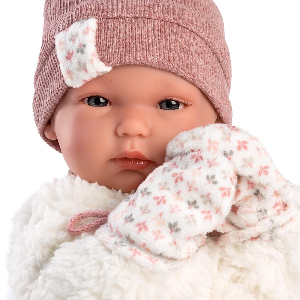 Llorens - Anatomically Correct Baby Girl Doll with Clothing & Blanket: Bimba - 35cm
