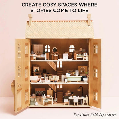 Le Toy Van - The Grand Natural Wood Dolls House