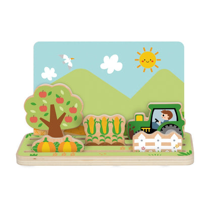 hi Pando - Pretend & Play - Wooden Space & Distance Learning Game - 22pcs