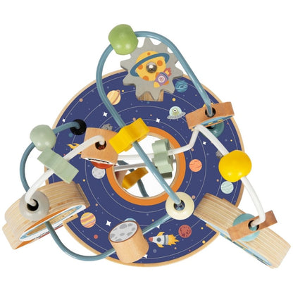 TookyToy - Wooden Bead Maze Acitivty Toy - Space - Motherhood