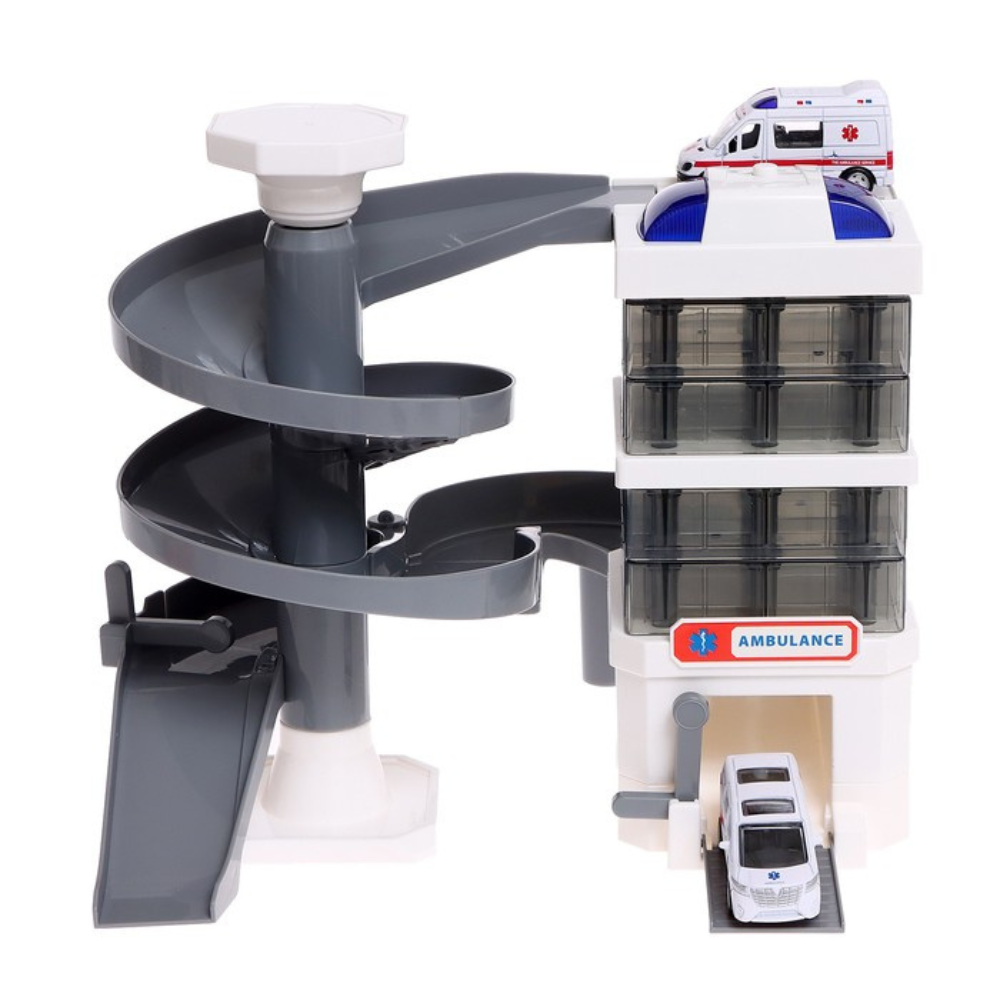 Cogo - Emergency Parking Garage with Light, Music & 2 Cars