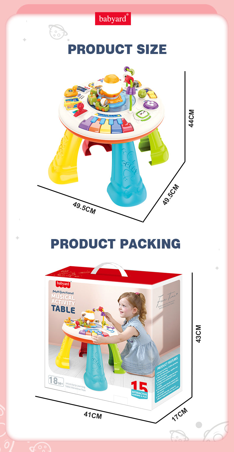 Cogo - Multifunctional Activity Table with Lights and Sounds