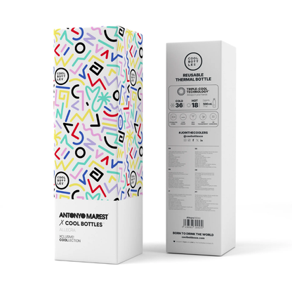 Cool Bottles - Triple-Insulated Water Bottle - Allegra 500ml