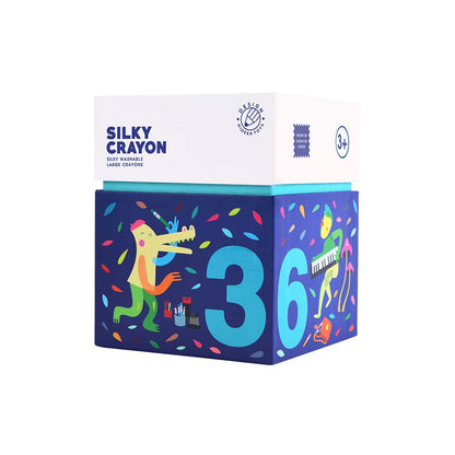 Mideer - Silky Crayons - 36 Colours