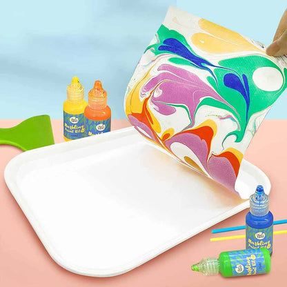 Jar Meló - Marbling Paint Art Paper - 30 Sheets