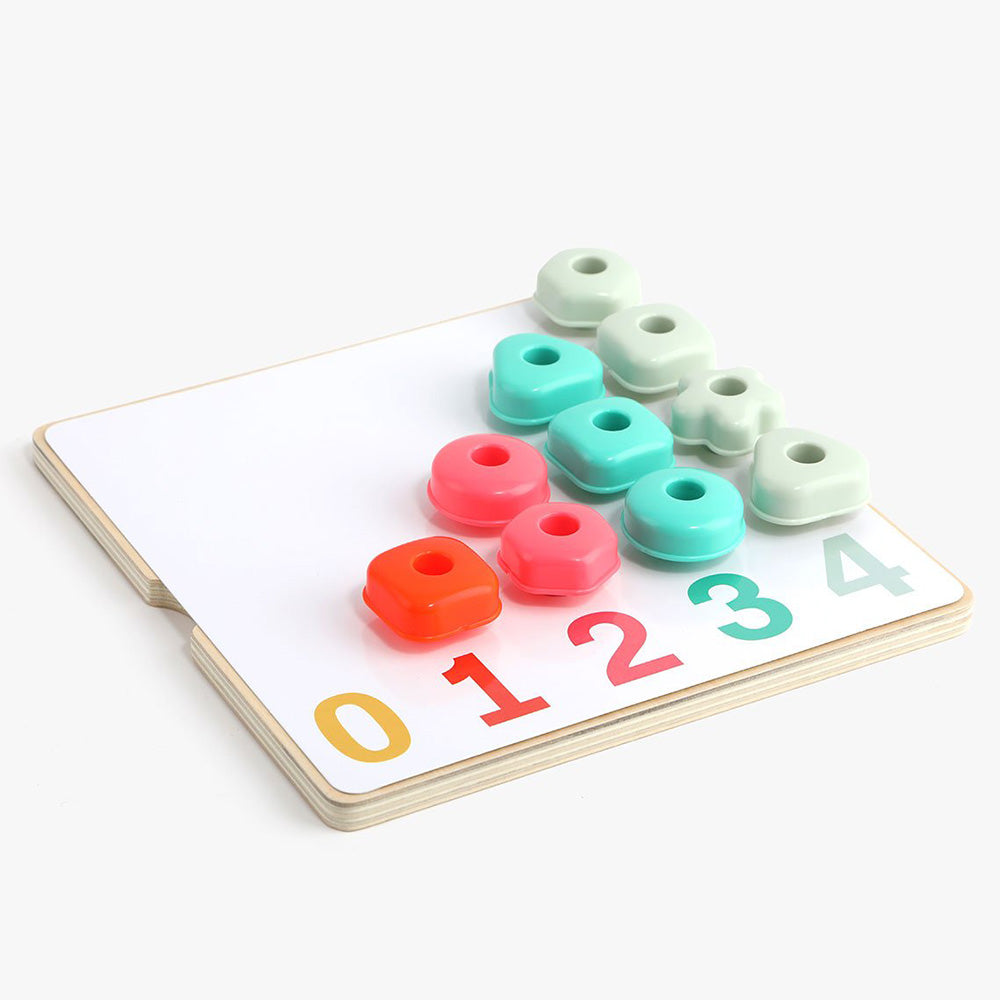 TopBright - Fine Motor Skills Set - Lacing Stacking Peg Activity for Kids
