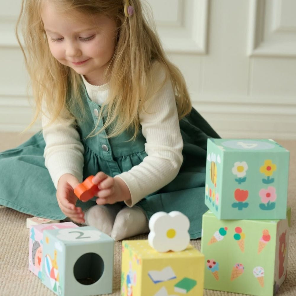 Classic World - Forest Stacking Cubes