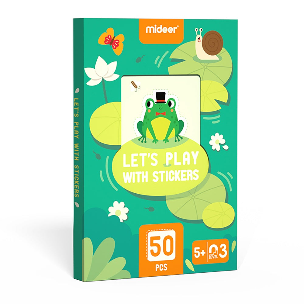 Mideer - Let's Play with Stickers - Advanced Level