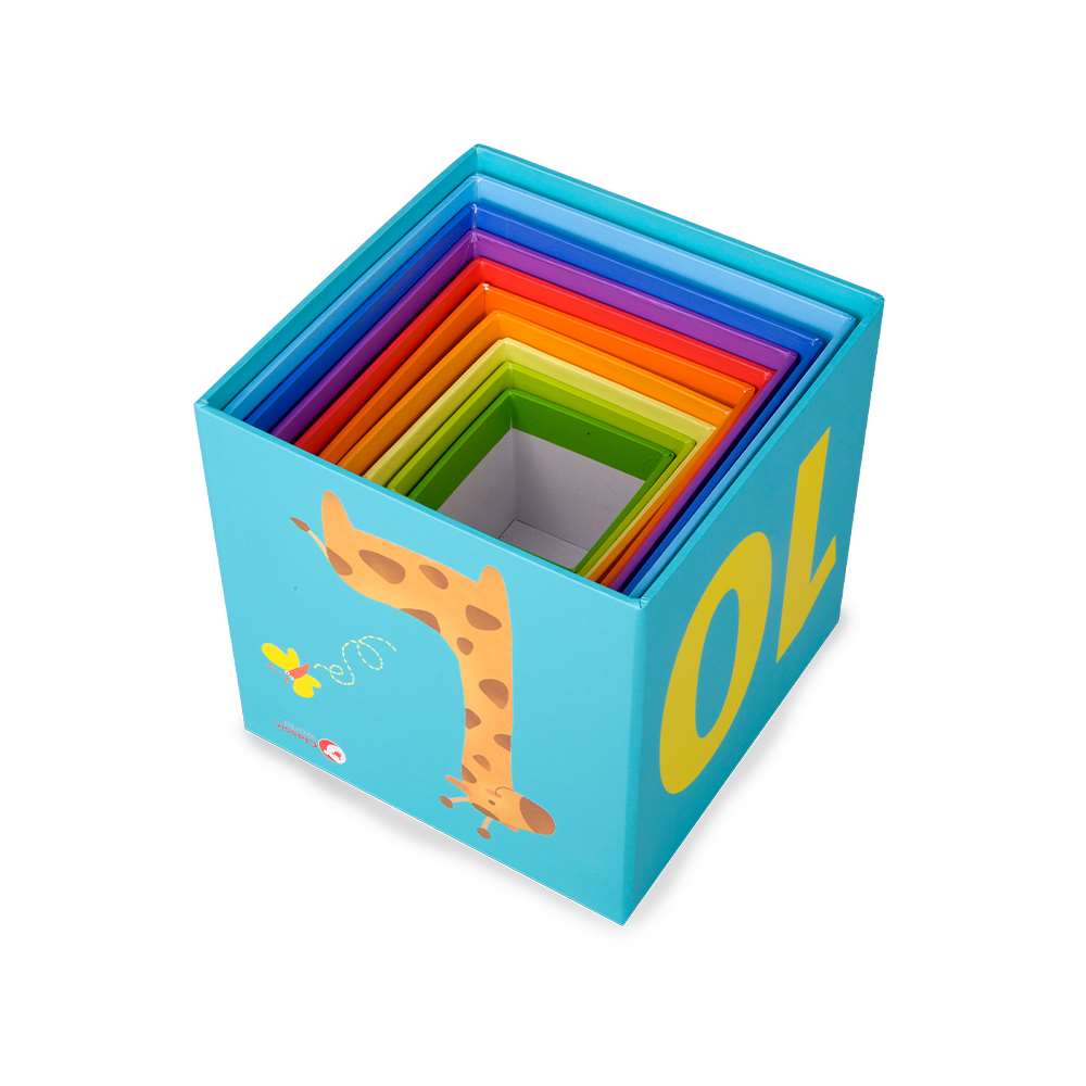 Classic World - Stacking Cubes - 10pcs