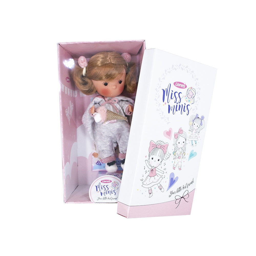 Llorens - Miss Mini's Articulated Doll: Pixi Pink - 26cm