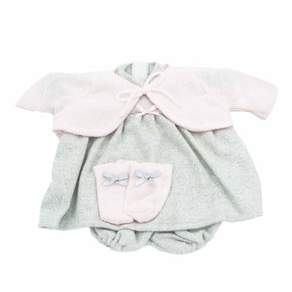 Llorens Baby Doll Clothes & Accessories for 42cm Dolls – Styles Vary (Representative Image Shown)-**