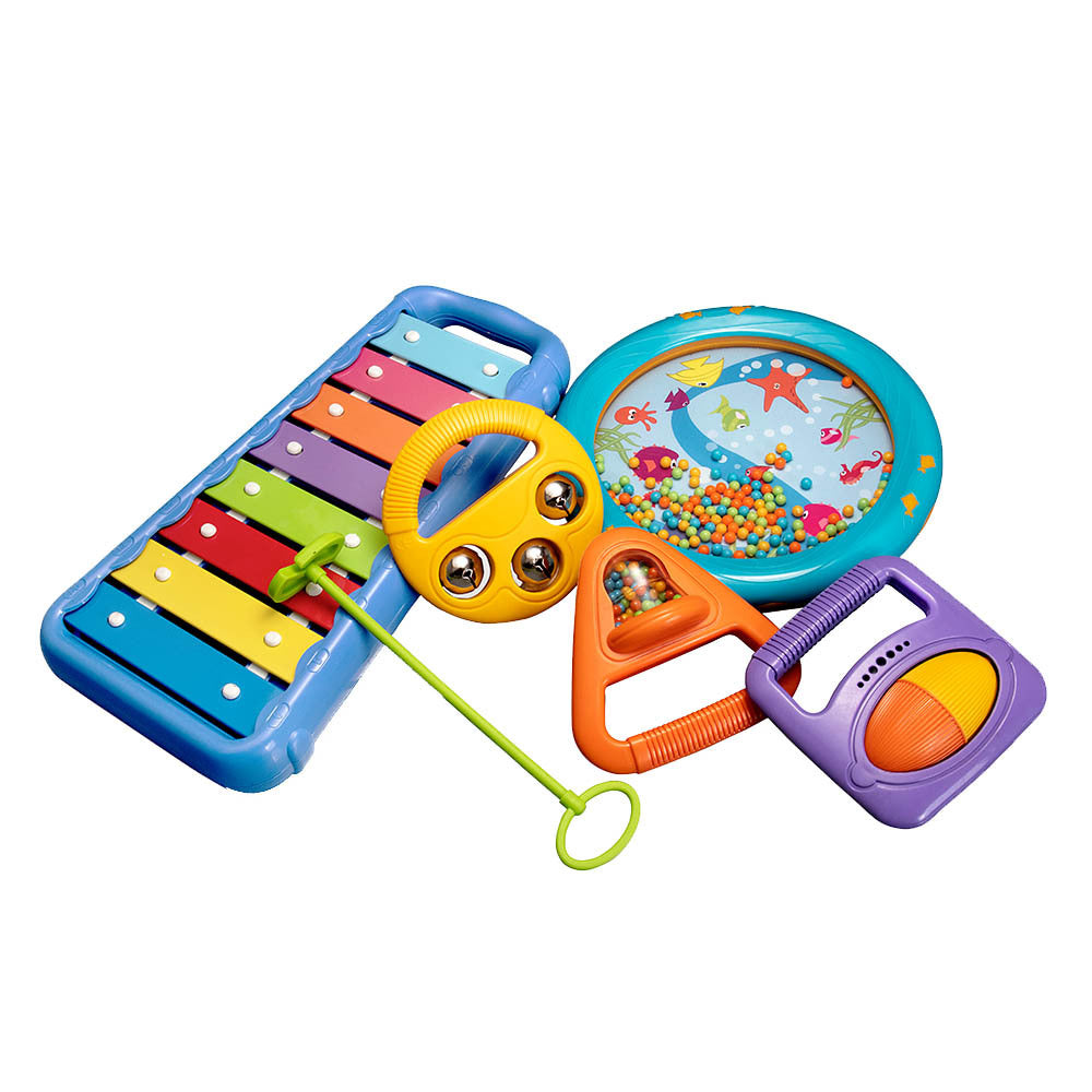 Halilit - Music Instrument for Babies & Toddlers - Toddler Music Orchestra Set of 5