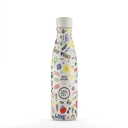 Cool Bottles - Triple-Insulated Water Bottle - Good Vibes 500ml