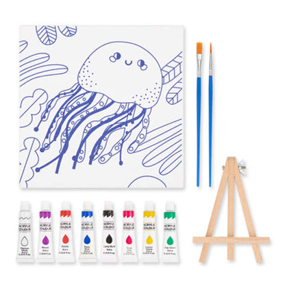 TookyToy - Paint On Canvas - Little Jellyish