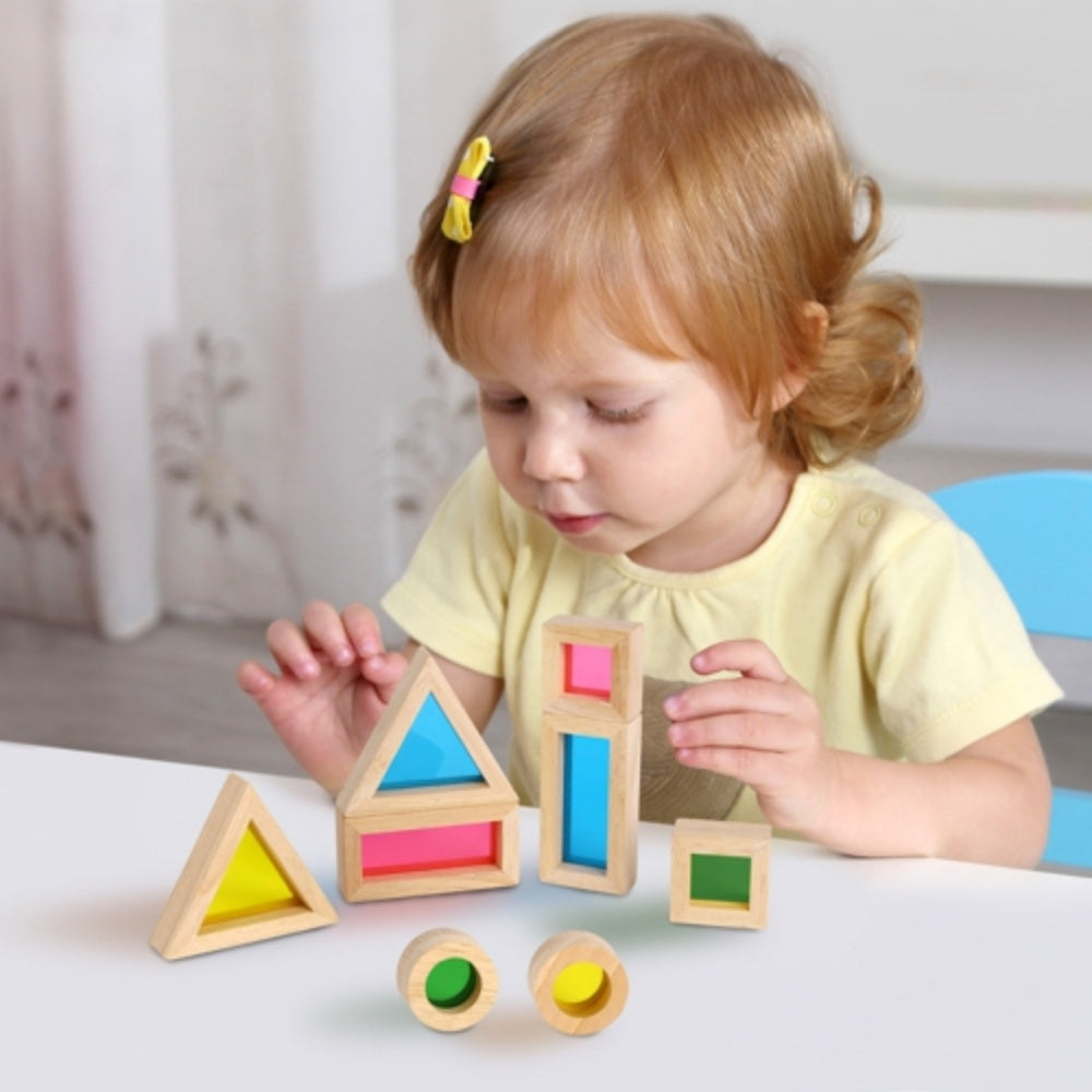 TookyToy - Rainbow Sensory Blocks