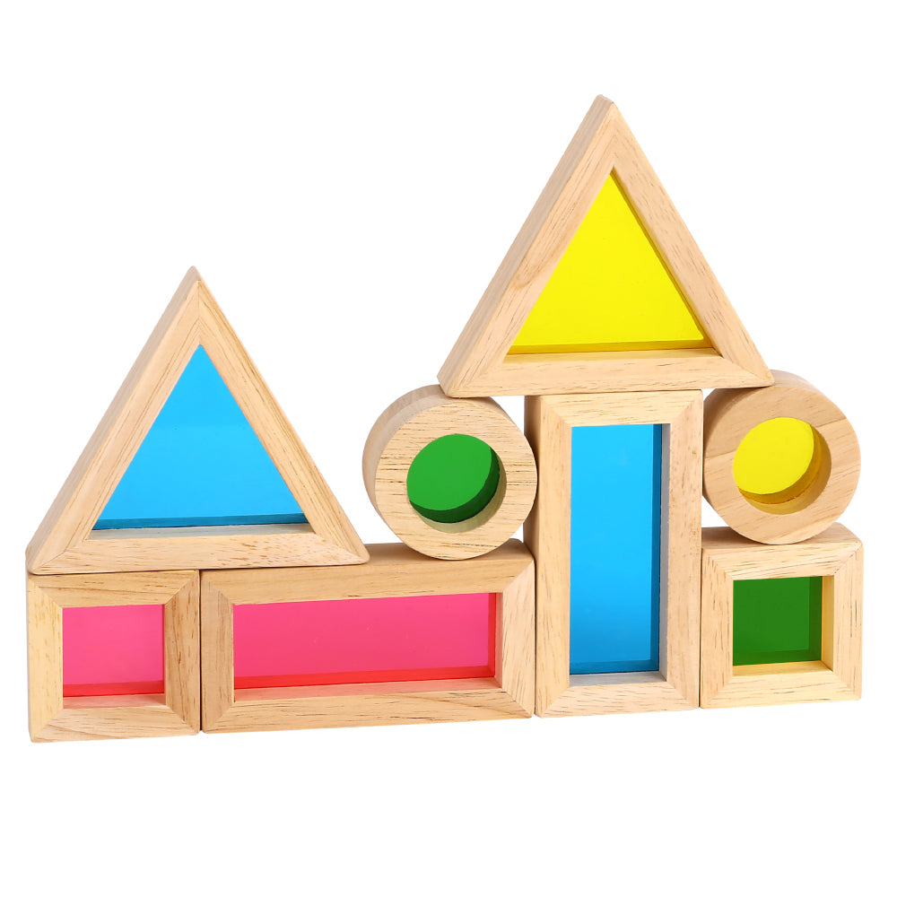 TookyToy - Rainbow Sensory Blocks