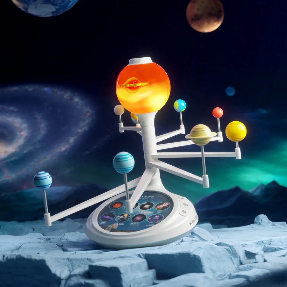TopBright - 3D Solar System Model with Motorised Planets and Ceiling Projector